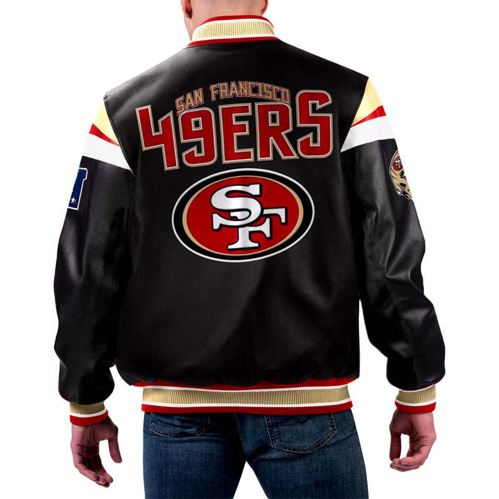 NFL San Francisco 49ers leather jacket in USA