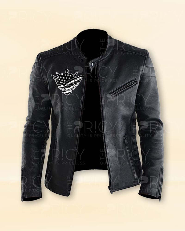 Cody Rhodes donning a chic leather jacket in USA