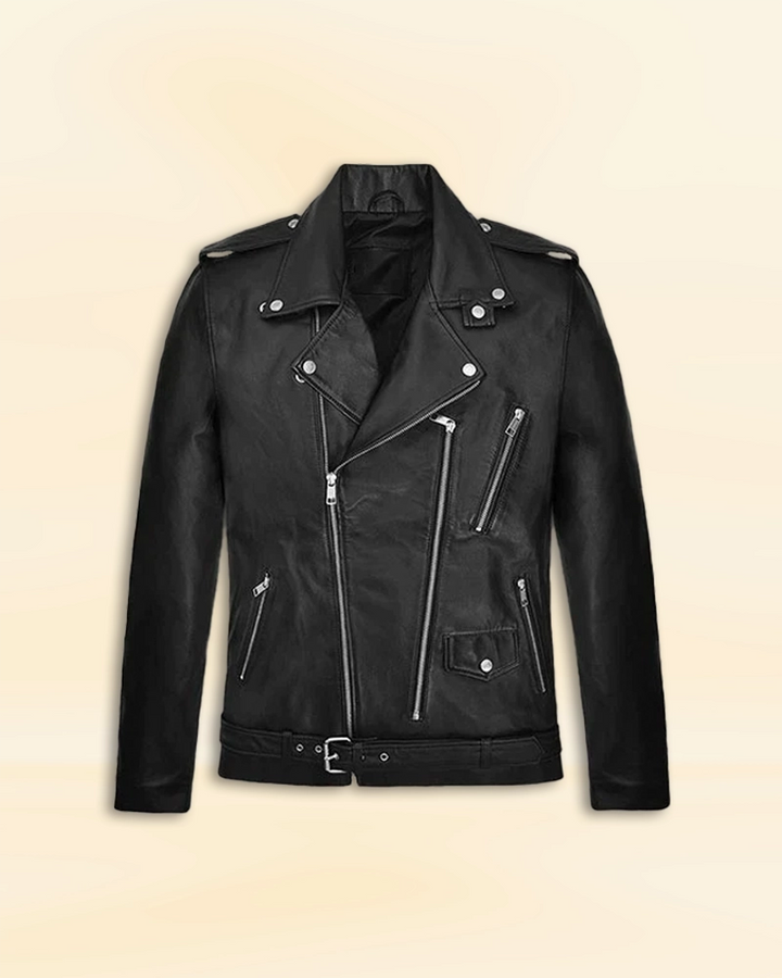 Get Bruno Mars' fashion-forward vibe with the trendy leather jacket in United state market