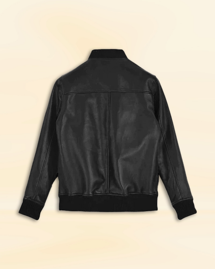 Upgrade your wardrobe with this timeless Tom Holland-inspired leather jacket in American style