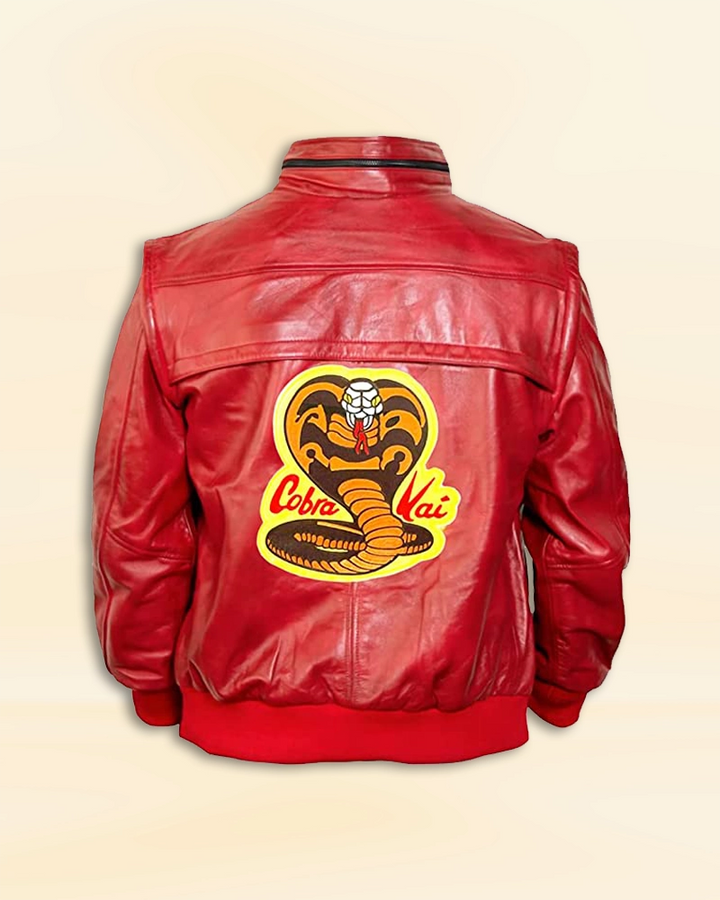 Daniel LaRusso Red Jacket in US style