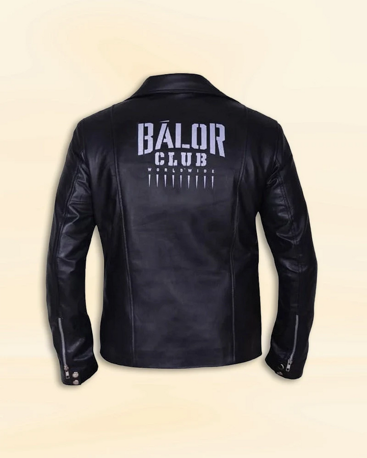 WWE Finn Balor's black leather jacket for a bold style statement in USA market