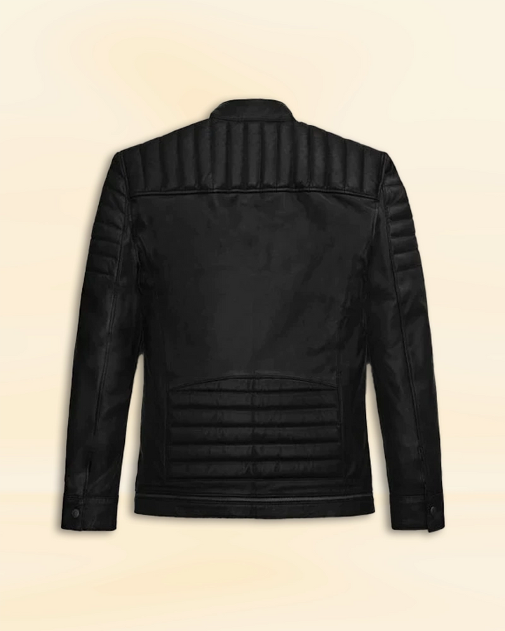 Premium Leather Jacket Worn By Andrew Tate - Embrace sophistication and luxury with this stylish premium leather jacket, inspired by the impeccable fashion sense of Andrew Tate. in American style