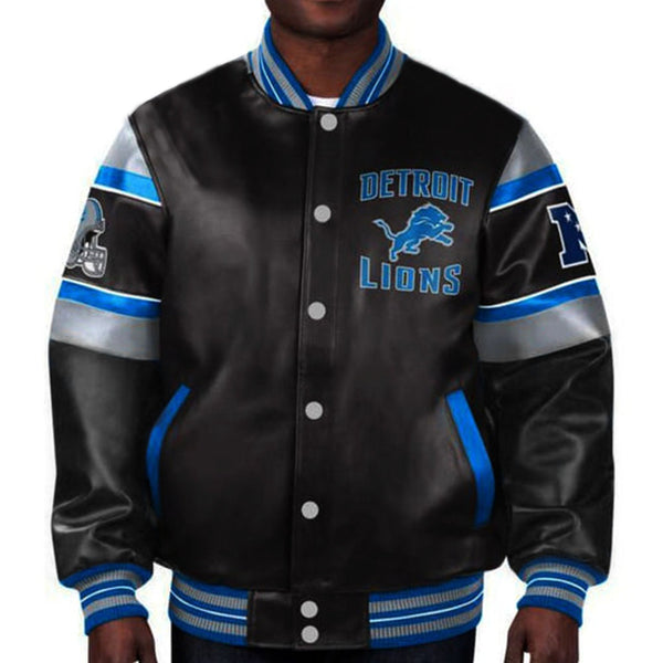 Detroit Lions NFL Leather Jacket | NFL Men and Women Jacket