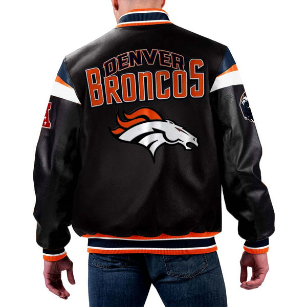 NFL Denver Broncos leather jacket in USA