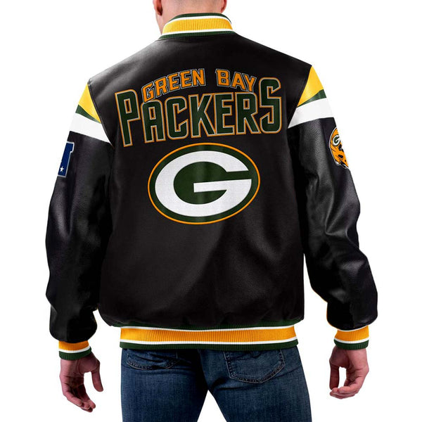 NFL Green Bay Packers Leather Jacket