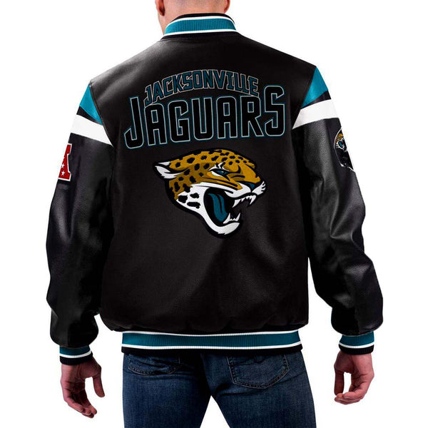 NFL Jacksonville Jaguars leather jacket in USA