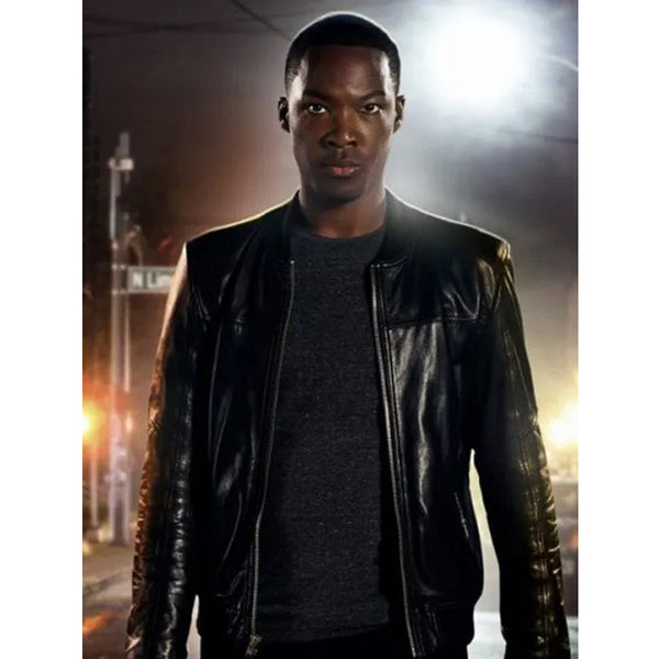 Buy 24 Legacy Eric Carter Black Leather Jacket
