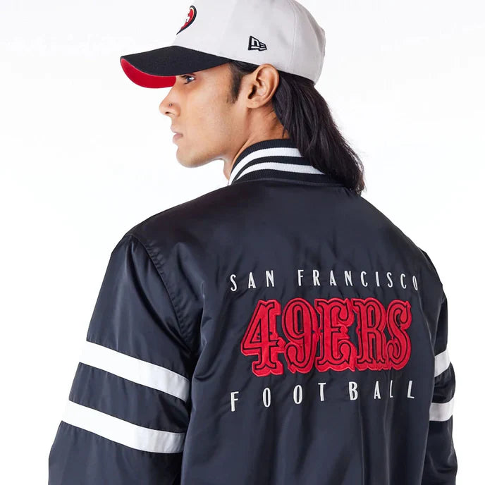 San Francisco 49ers Satin Jacket Perfect for Casual Outings in USA