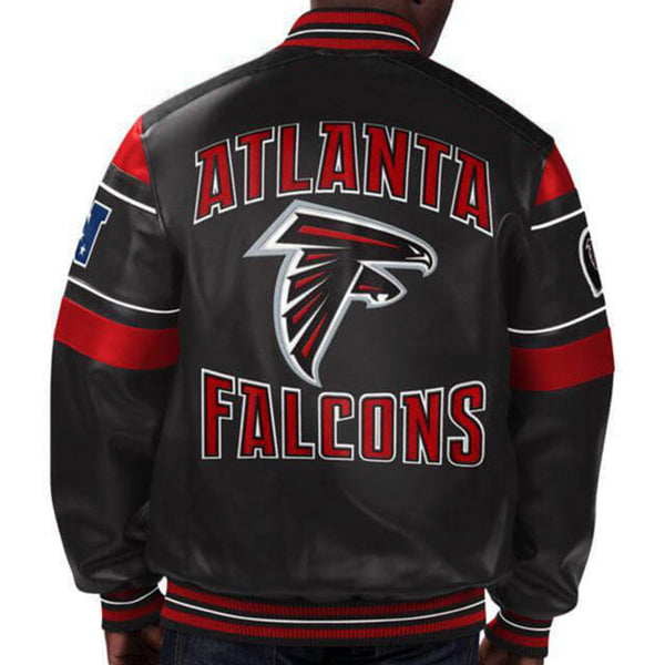 NFL Atlanta Falcons Leather Jacket For Men and Women