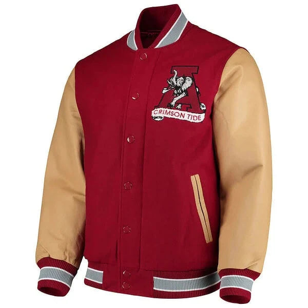 Alabama Crimson leather jacket in usa
