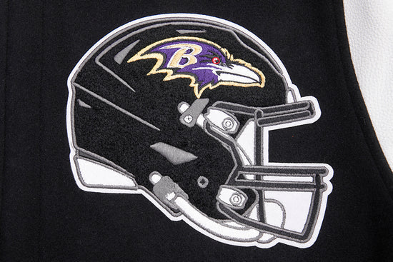 European Market Baltimore Ravens Varsity Jacket
