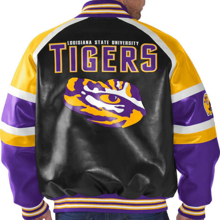 Sports  Tigers Defense Pleather Jacket in usa