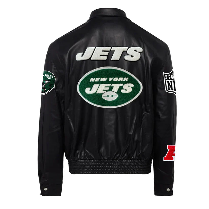 NEW YORK JETS LEATHER JACKET