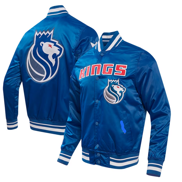 NBA Men's Sacramento Kings City Edition Satin Jacket