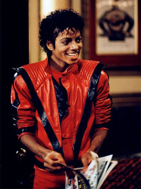 Iconic MJ Thriller leather jacket inspired by Michael Jackson in USA