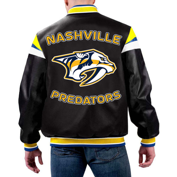 NHL Nashville Predators Leather Jacket by The Pricy in USA