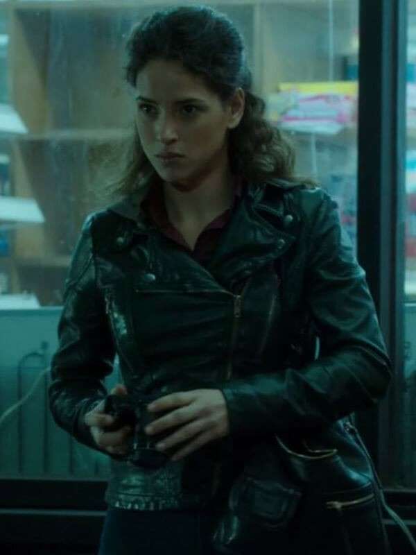 Buy Adria Arjona Person of Interest Black Jacket
