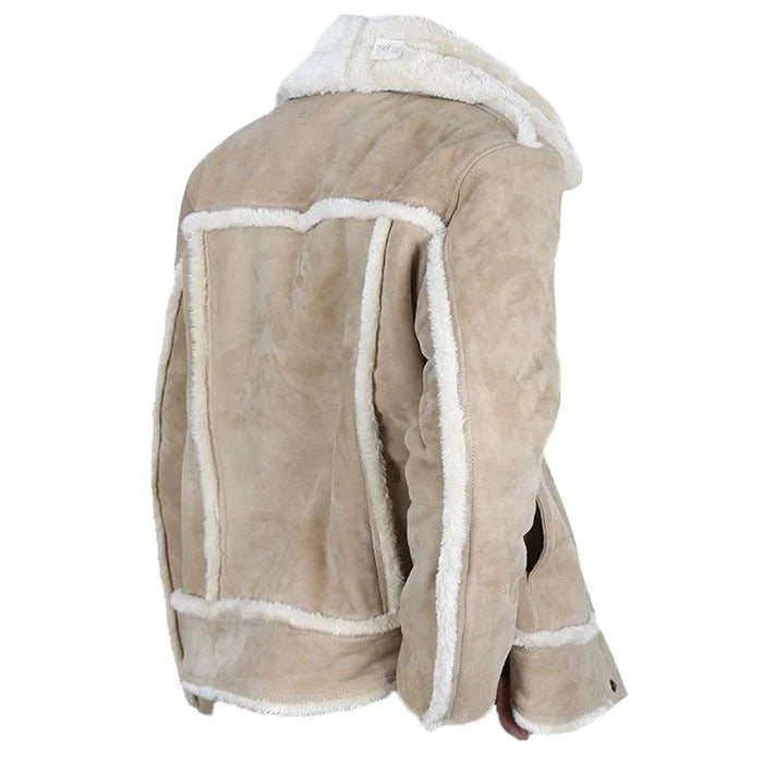 Fashion inspiration: Walker Ryan Bingham's shearling jacket in Yellowstone in American style