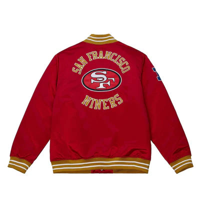 NFL Satin Jacket San Francisco 49ers