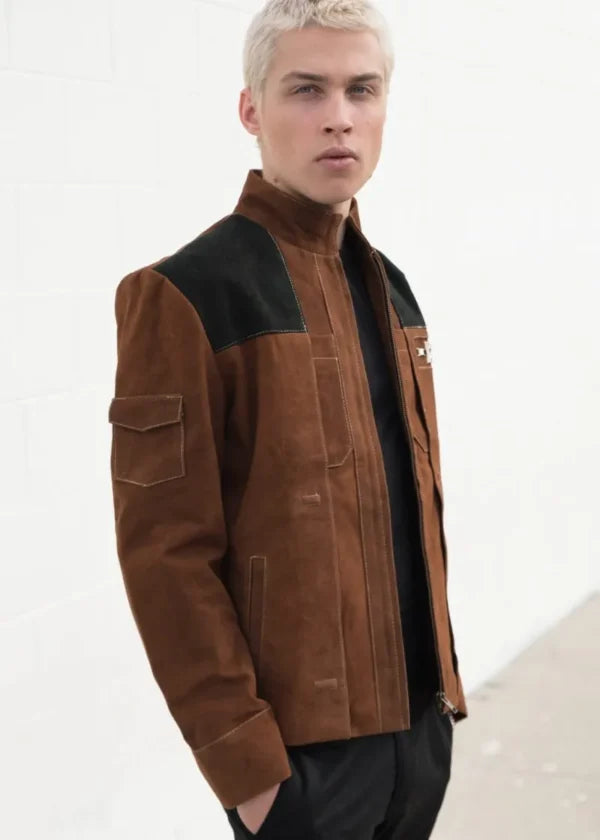 Stylish brown jacket inspired by Han Solo in Solo movie in USA