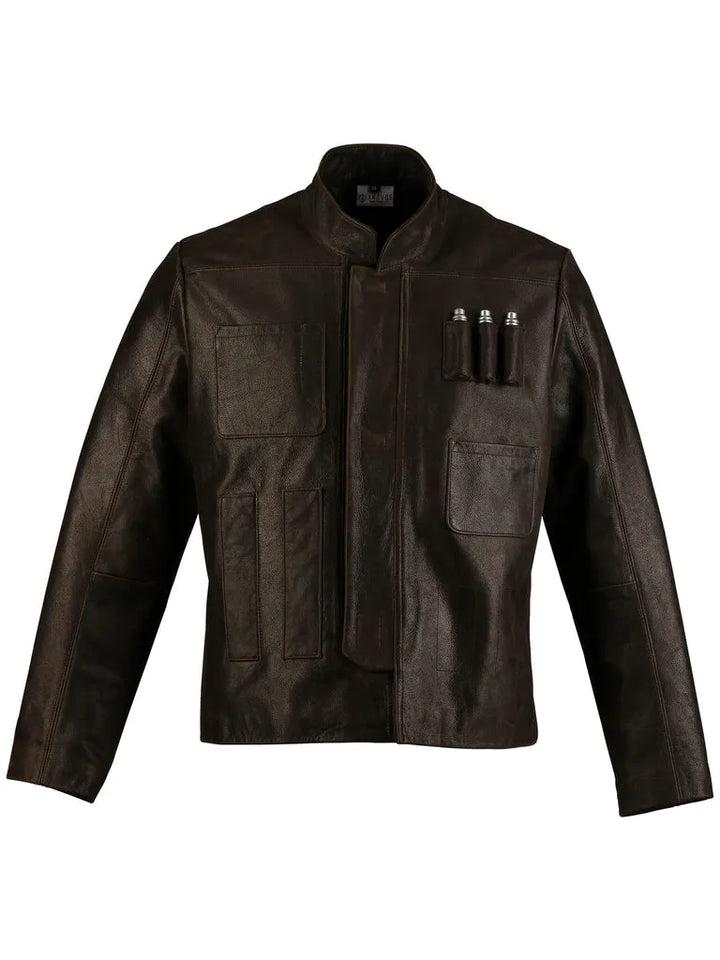 Men's Han Solo leather jacket from The Force Awakens in USA