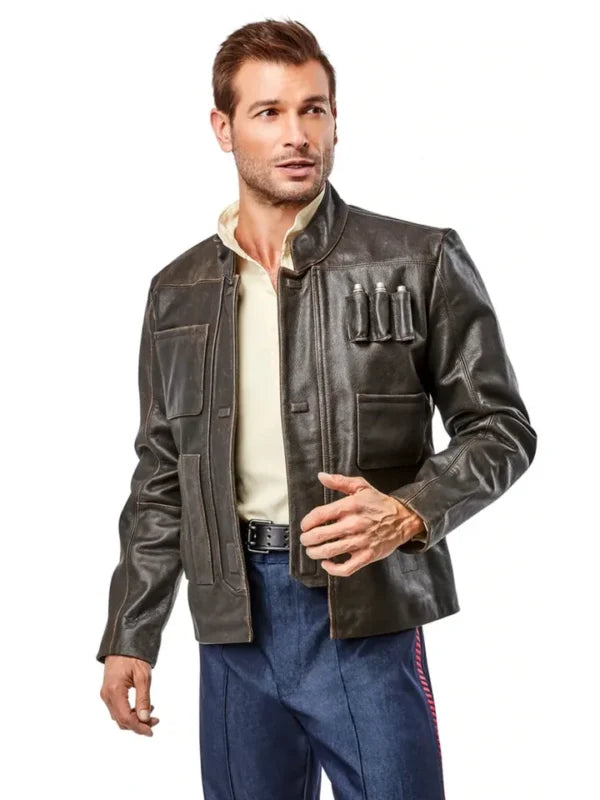 Han Solo iconic jacket from Star Wars The Force Awakens in USA