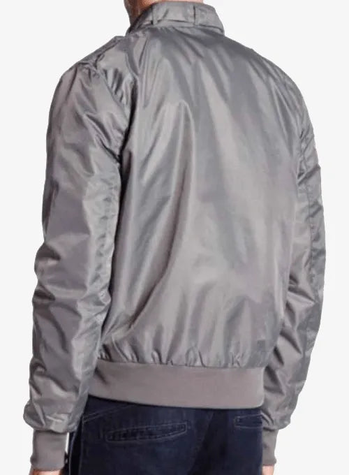 Men's grey bomber jacket worn by Steve Harrington in USA