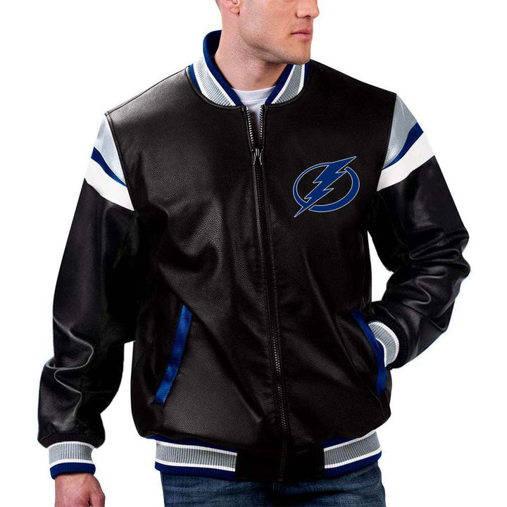 The Pricy NHL Tampa Bay Lightning Leather Jacket in USA