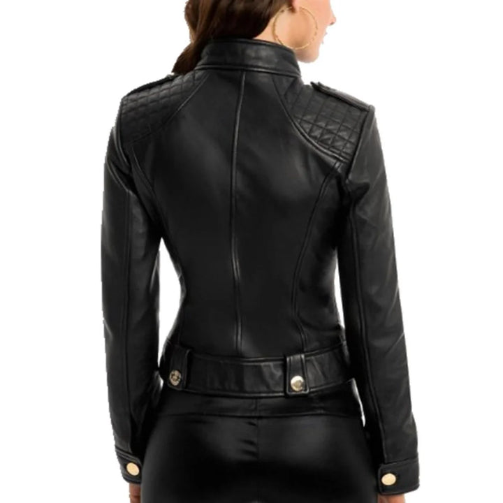 The Jacket Seller Women's High-Quality Leather Jacket

