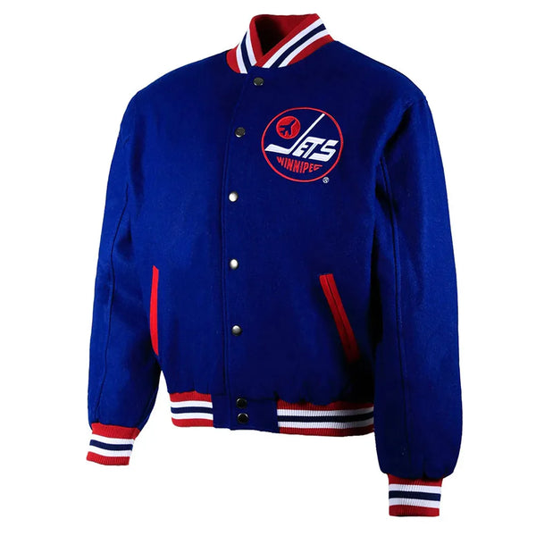 NHL Winnipeg Jets Wool Jacket Men and Women