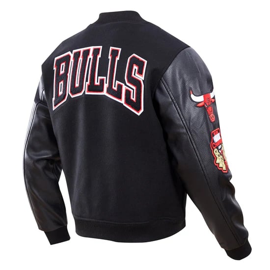 NBA Chicago Bulls wool varsity jacket, men’s classic style in USA