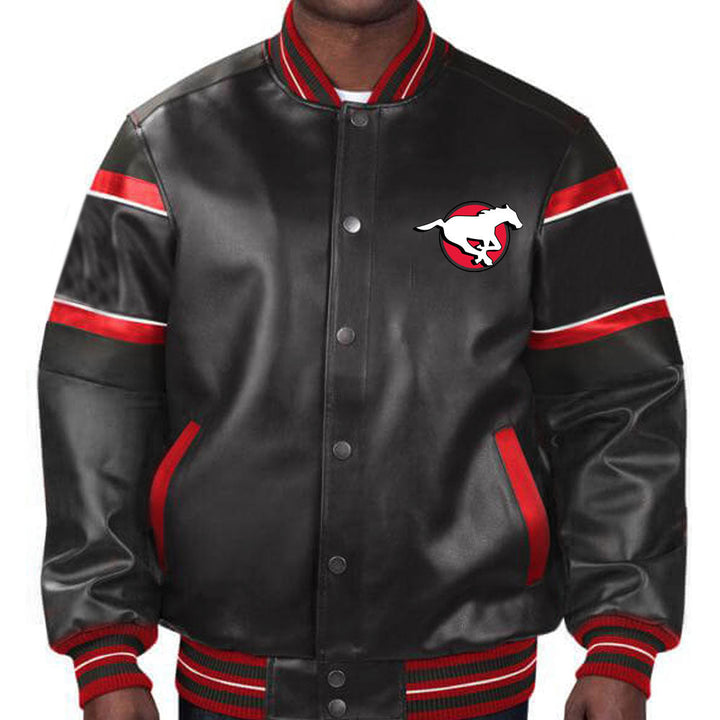 Stylish Calgary Stampeders team jacket in USA