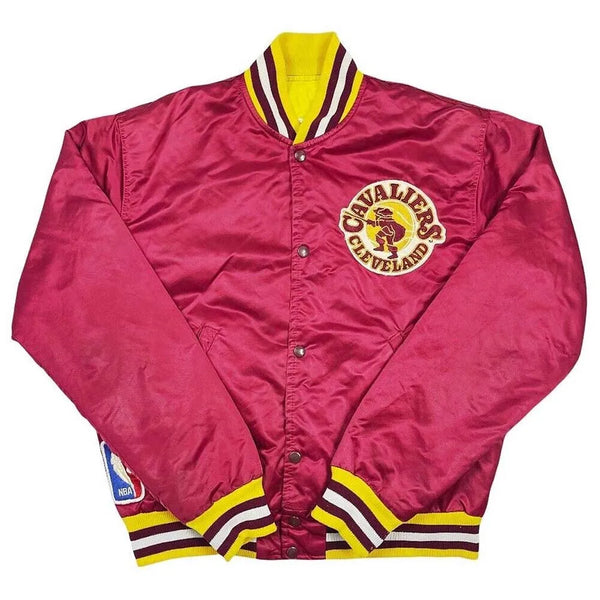 NBA Cleveland Cavaliers Satin Jacket Men and Women