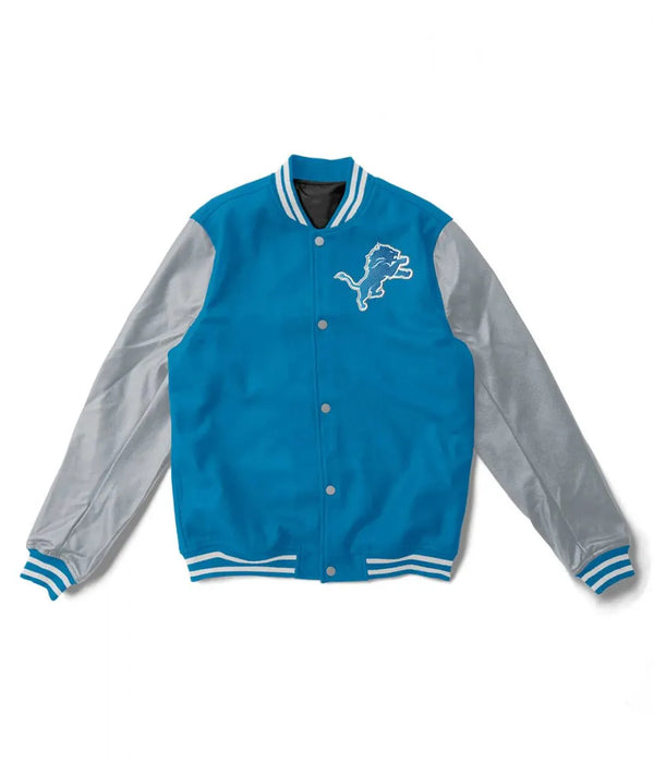 NFL DETROIT LIONS CLASSIC  WOOL VARSITY JACKET