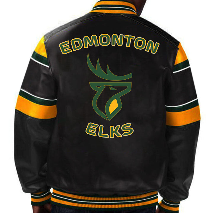 CFL Edmonton Elks jacket for fans in USA