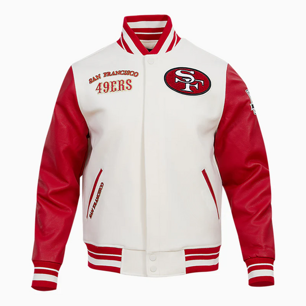 NFL San Francisco 49ers Bomber Varsity Jacket Men and Women