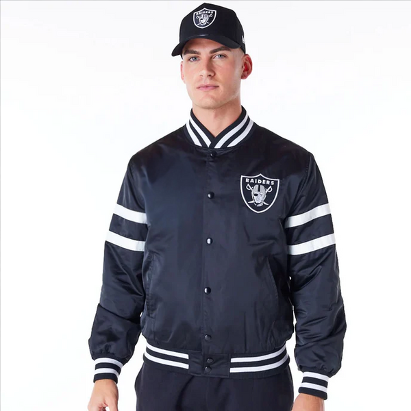 Las Vegas Raiders NFL Satin Jacket For Men and Women