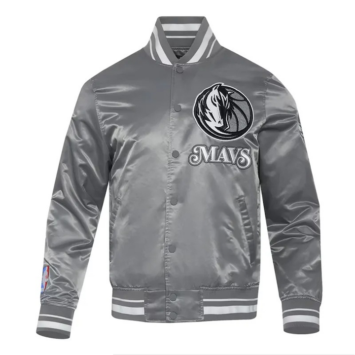 Dallas Mavericks City Edition Jacket Front View

