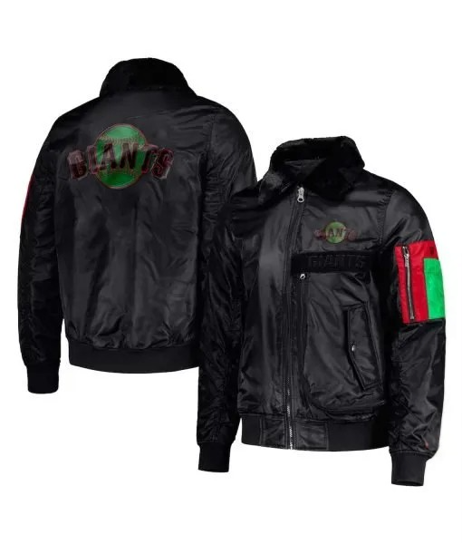 San Francisco Giants Ty Mopkins jacket black front

