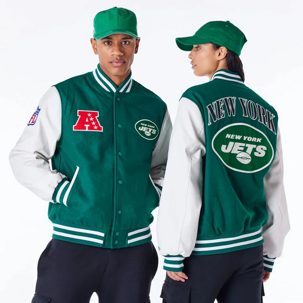 New York Jets NFL Green Varsity Jacket