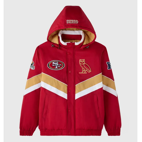 NFL San Francisco 49ers Sideline Puffer Jacket