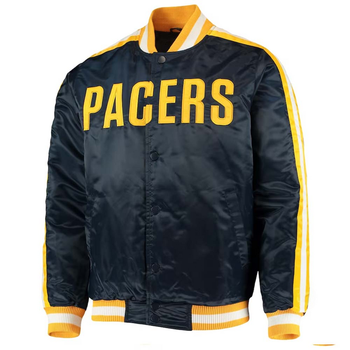 NBA Indiana Pacers Starter The Offensive Satin Jacket for fans in United State Market