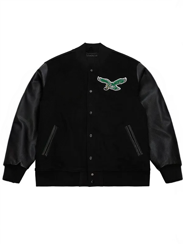 NFL Philadelphia Eagles Heather Wool Jacket Men and Women