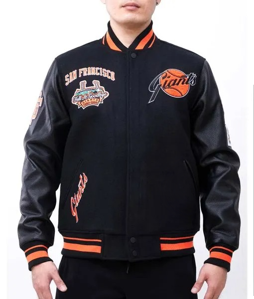 San Francisco Giants retro varsity jacket for men and women

