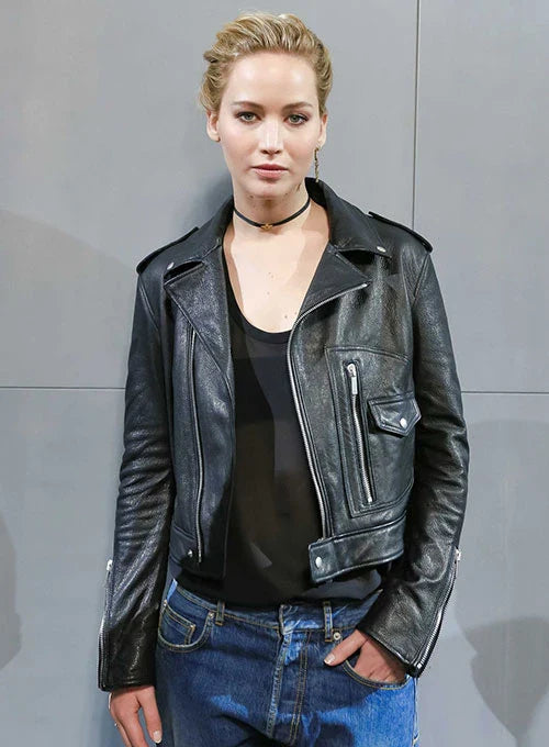 Buy Jennifer Lawrence Leather Jacket