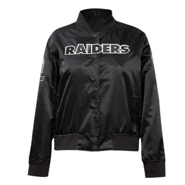 Classic Las Vegas Raiders black jacket


