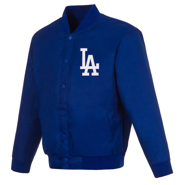 Front View Los Angeles Dodgers Wool Jacket