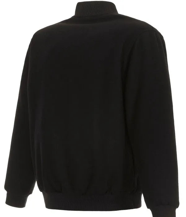 Black wool Miami Marlins jacket for men and women

