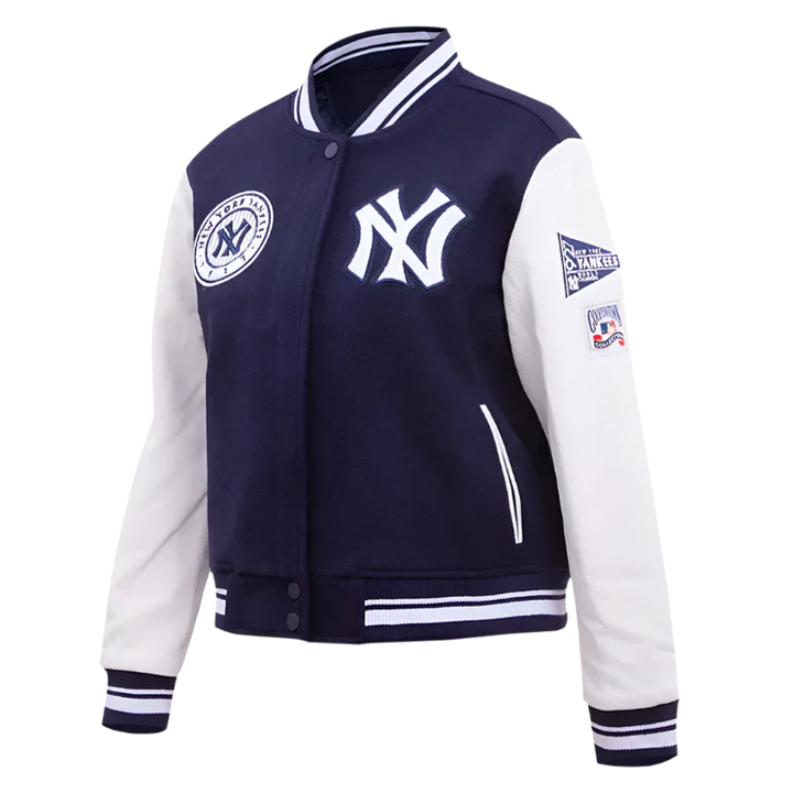 New York Yankees Retro Varsity Jacket for Classic Fans in USA